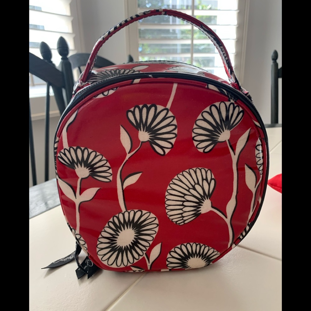 Vera Bradley Vinyl Cosmetic Case